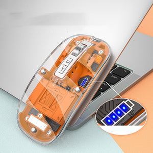 Discover the Ultimate Transparent Wireless Bluetooth Mouse