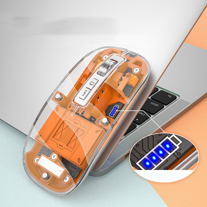 Discover the Ultimate Transparent Wireless Bluetooth Mouse