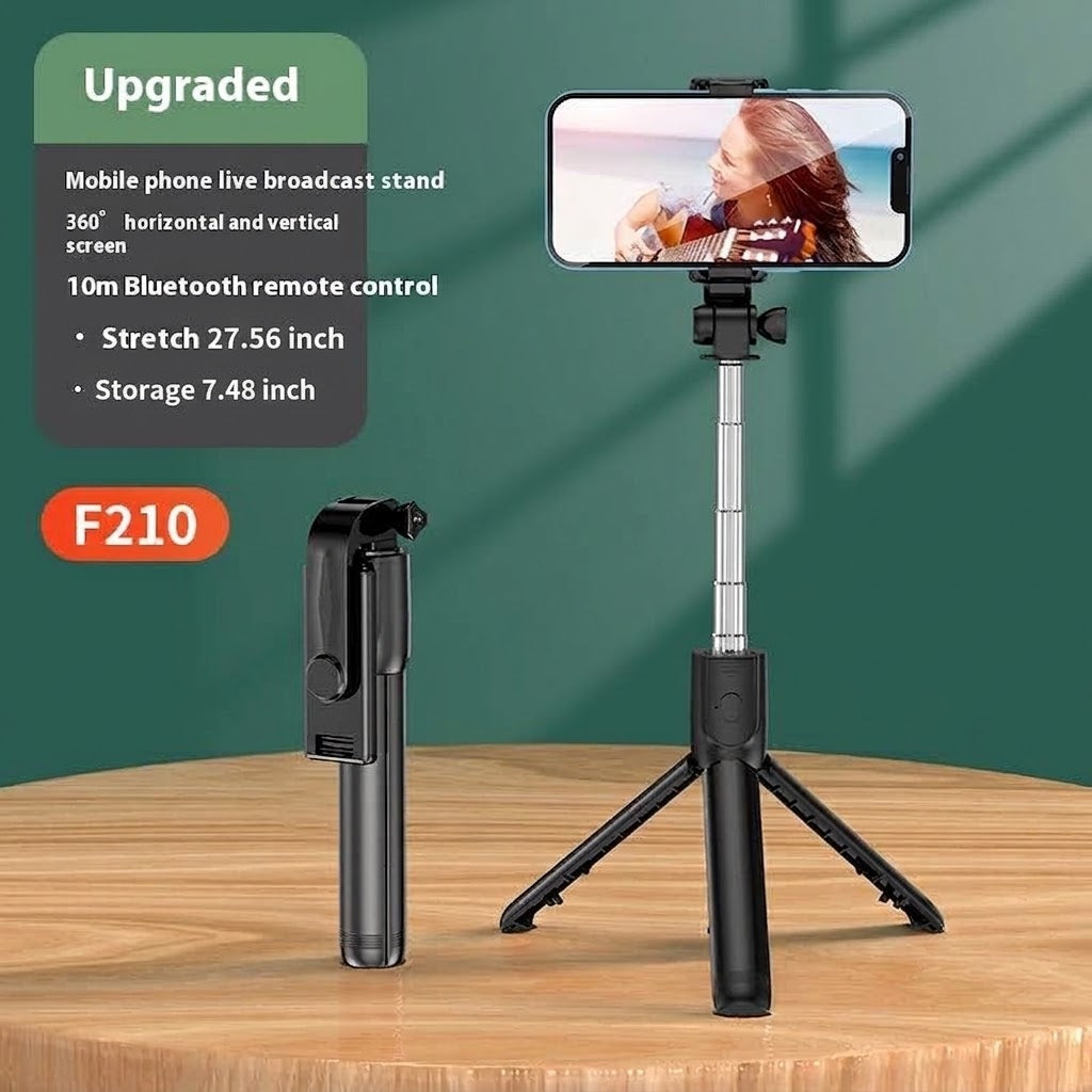 Mobile Phone Bluetooth Tripod Fill Light Selfie Stick